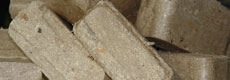 Holzbriketts